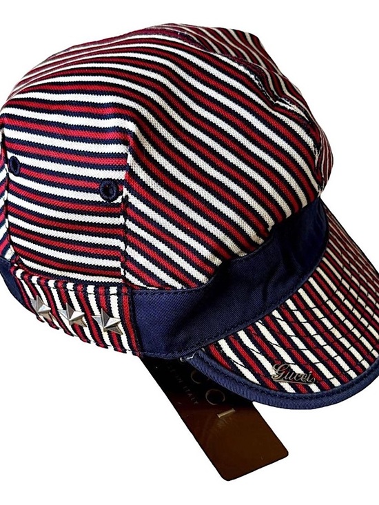 Gucci Accessories - Authentic Gucci Frida Giannini Web Striped Cap